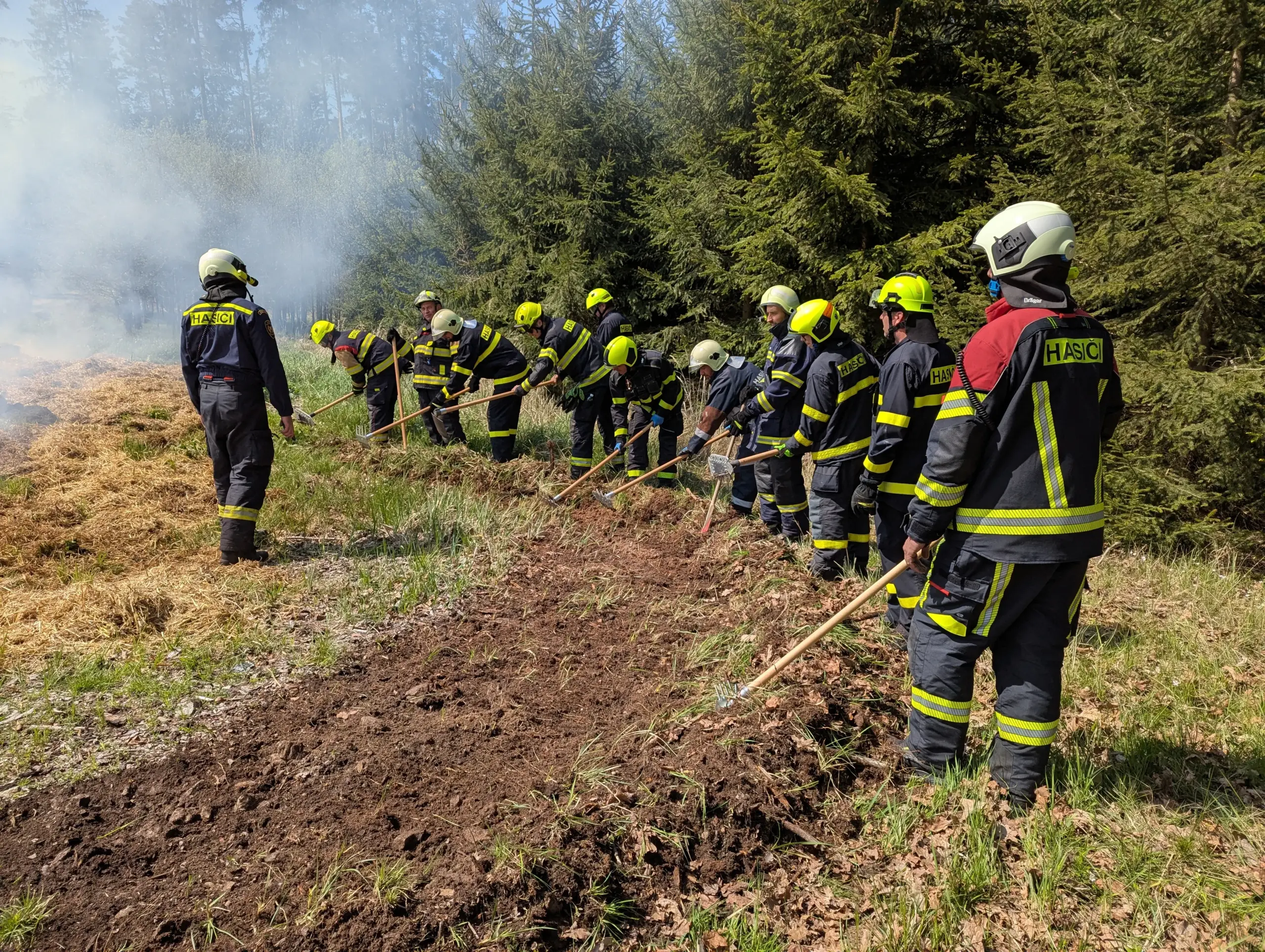 Školení o zásazích v lese a přírodě