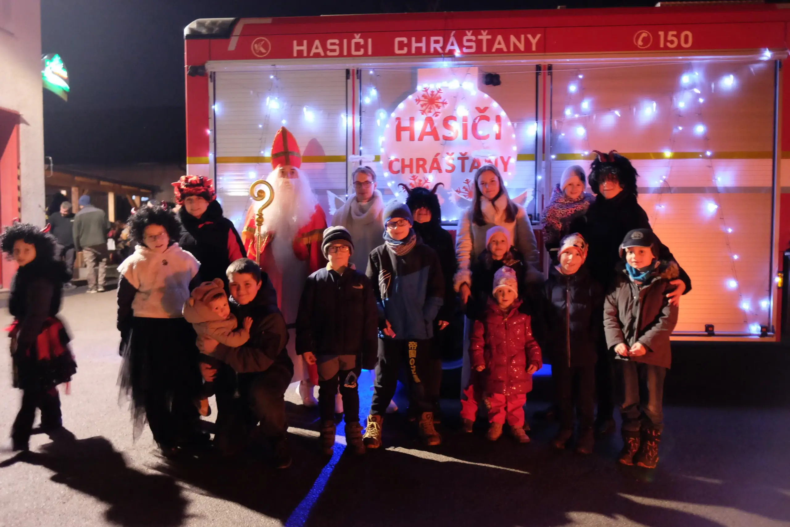 Mikulášská jízda hasičů